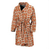 Keleidoscope Print Pattern Men Long Robe-grizzshop