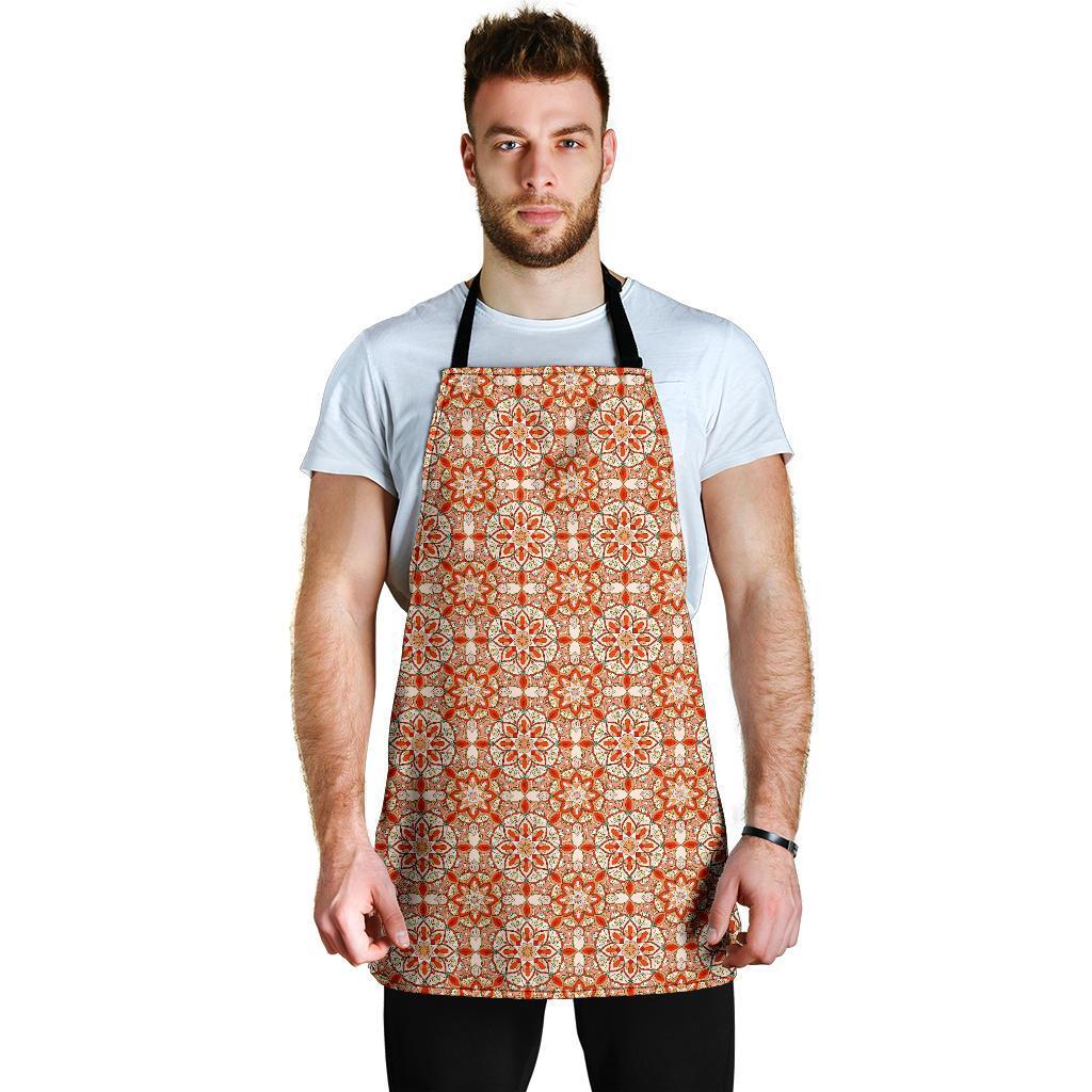 Keleidoscope Print Pattern Men's Apron-grizzshop