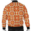 Keleidoscope Print Pattern Men's Bomber Jacket-grizzshop