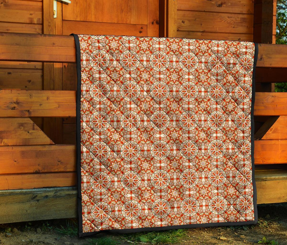 Keleidoscope Print Pattern Quilt-grizzshop