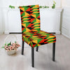 Kente African Pattern Print Chair Cover-grizzshop