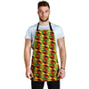 Kente African Pattern Print Men's Apron-grizzshop