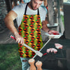 Kente African Pattern Print Men's Apron-grizzshop