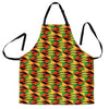 Kente African Pattern Print Men's Apron-grizzshop