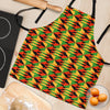 Kente African Pattern Print Women's Apron-grizzshop