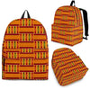 Kente African Print Pattern Backpack-grizzshop