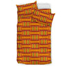 Kente African Print Pattern Duvet Cover Bedding Set-grizzshop