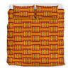 Kente African Print Pattern Duvet Cover Bedding Set-grizzshop