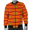 Kente African Print Pattern Men's Bomber Jacket-grizzshop