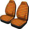 Kente African Print Pattern Universal Fit Car Seat Covers-grizzshop