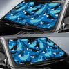 Killer Whale Orca Pattern Print Car Sun Shade-grizzshop