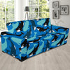 Killer Whale Orca Pattern Print Sofa Covers-grizzshop