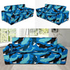 Killer Whale Orca Pattern Print Sofa Covers-grizzshop