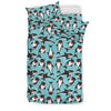 Killer Whale Orca Print Pattern Duvet Cover Bedding Set-grizzshop