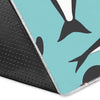 Killer Whale Orca Print Pattern Floor Mat-grizzshop