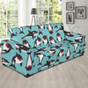 Killer Whale Orca Print Pattern Sofa Covers-grizzshop