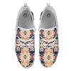 Kimono Japanese Print Pattern White Athletic Shoes-grizzshop