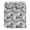 Kitten Cat Pattern Print Duvet Cover Bedding Set-grizzshop