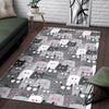 Kitten Cat Pattern Print Floor Mat-grizzshop