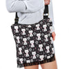 Kitten Floral Cat Pattern Print Crossbody Bags-grizzshop