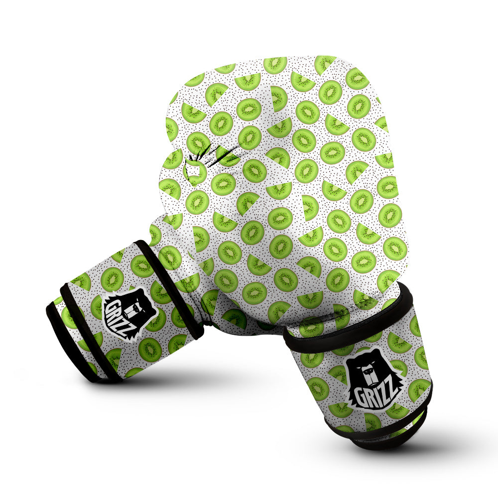 Kiwi Cute Print Pattern Boxing Gloves-grizzshop