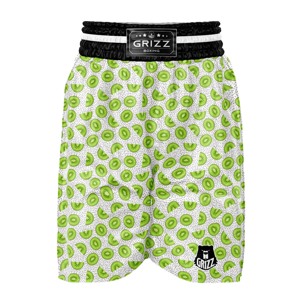 Kiwi Cute Print Pattern Boxing Shorts-grizzshop