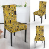 Klimt Gold Print Pattern Chair Cover-grizzshop