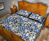 Klimt Pattern Print Bed Set Quilt-grizzshop