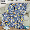 Klimt Pattern Print Blanket-grizzshop