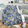 Klimt Pattern Print Blanket-grizzshop