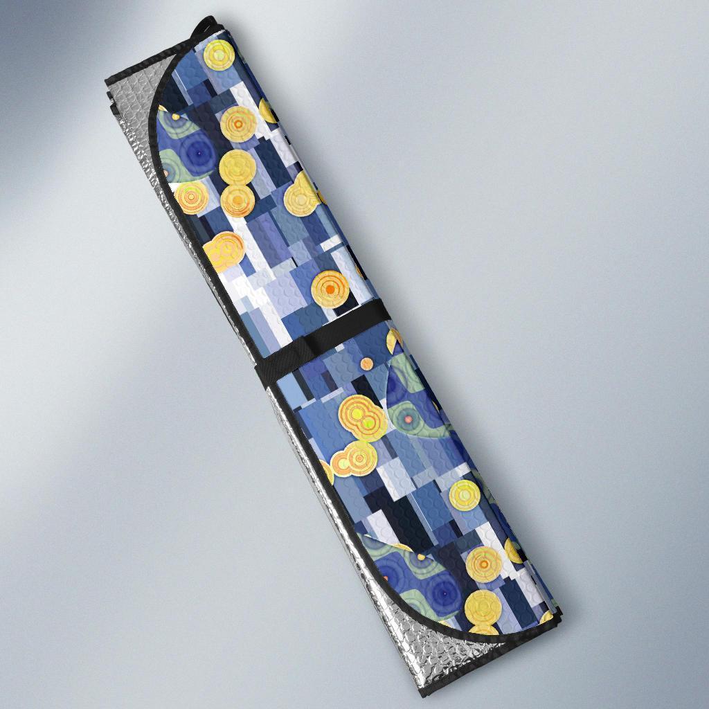 Klimt Pattern Print Car Sun Shade-grizzshop