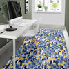 Klimt Pattern Print Floor Mat-grizzshop