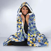 Klimt Pattern Print Hooded Blanket-grizzshop