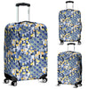 Klimt Pattern Print Luggage Cover Protector-grizzshop