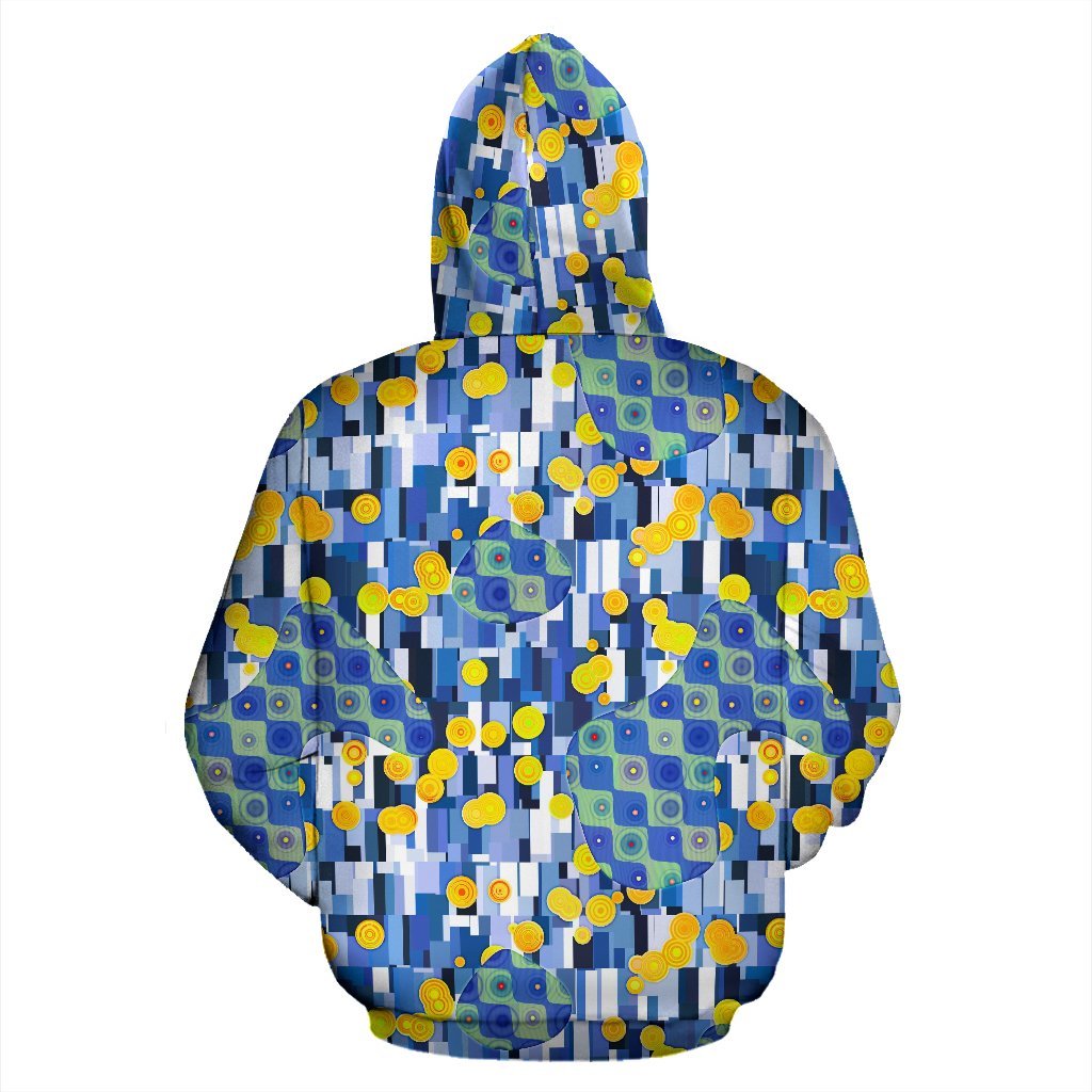 Klimt Pattern Print Men Women Pullover Hoodie-grizzshop