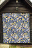 Klimt Pattern Print Quilt-grizzshop