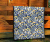 Klimt Pattern Print Quilt-grizzshop