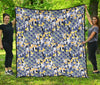 Klimt Pattern Print Quilt-grizzshop