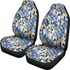 Klimt Pattern Print Universal Fit Car Seat Covers-grizzshop