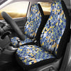 Klimt Pattern Print Universal Fit Car Seat Covers-grizzshop