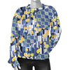 Klimt Pattern Print Women's Sweatshirt-grizzshop