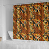 Klimt Print Pattern Bathroom Shower Curtain-grizzshop