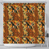 Klimt Print Pattern Bathroom Shower Curtain-grizzshop