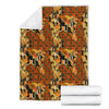 Klimt Print Pattern Blanket-grizzshop