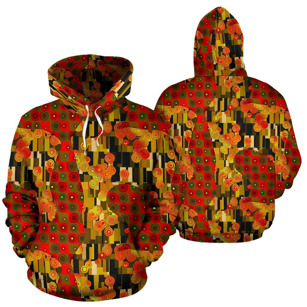 Klimt Print Pattern Men Women Pullover Hoodie-grizzshop