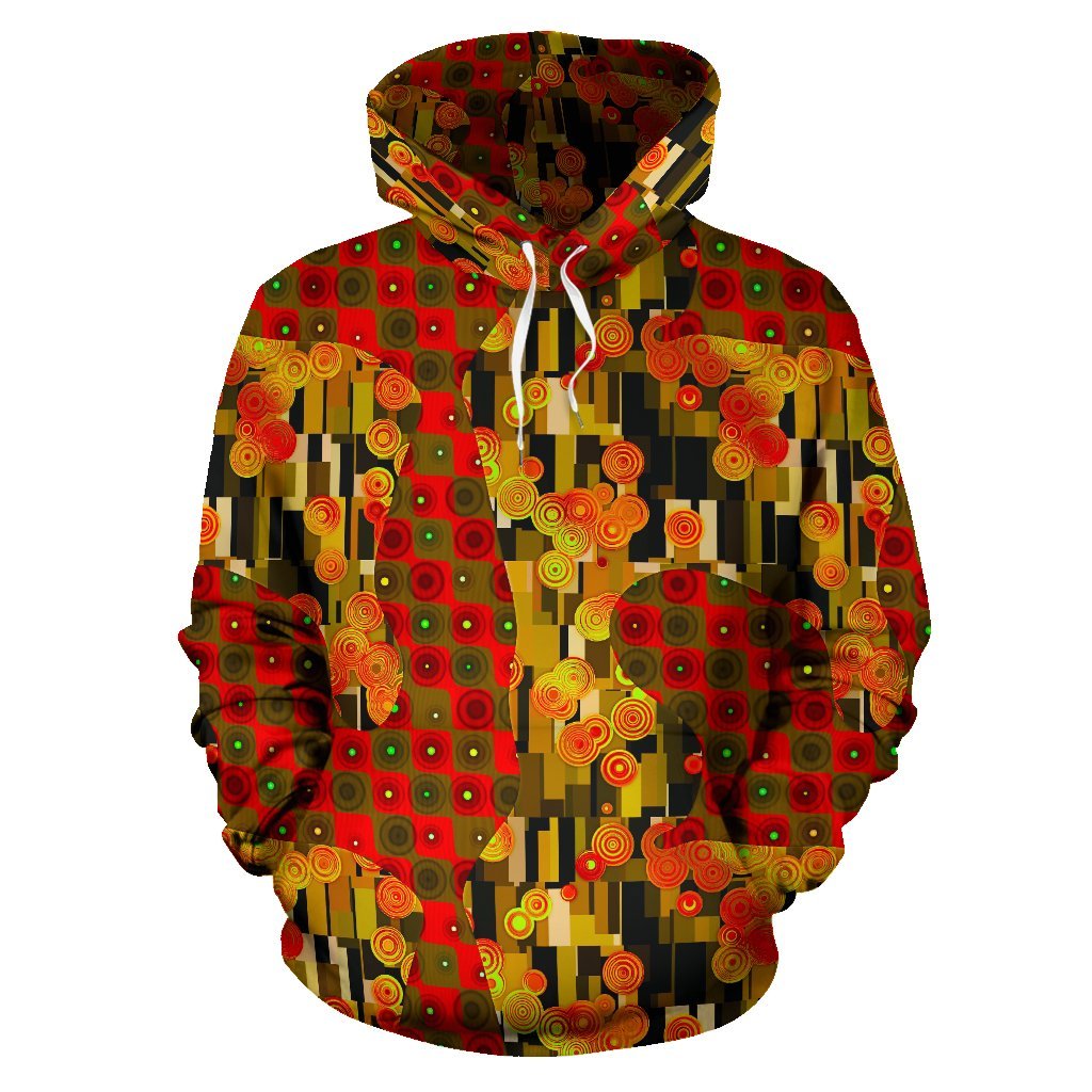 Klimt Print Pattern Men Women Pullover Hoodie-grizzshop