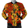 Klimt Print Pattern Men's Bomber Jacket-grizzshop