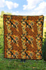 Klimt Print Pattern Quilt-grizzshop