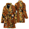 Klimt Print Pattern Women Long Robe-grizzshop