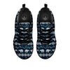 Knitted Polar Bear Print Pattern Black Sneaker-grizzshop